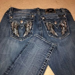 MissMe straight leg jeans